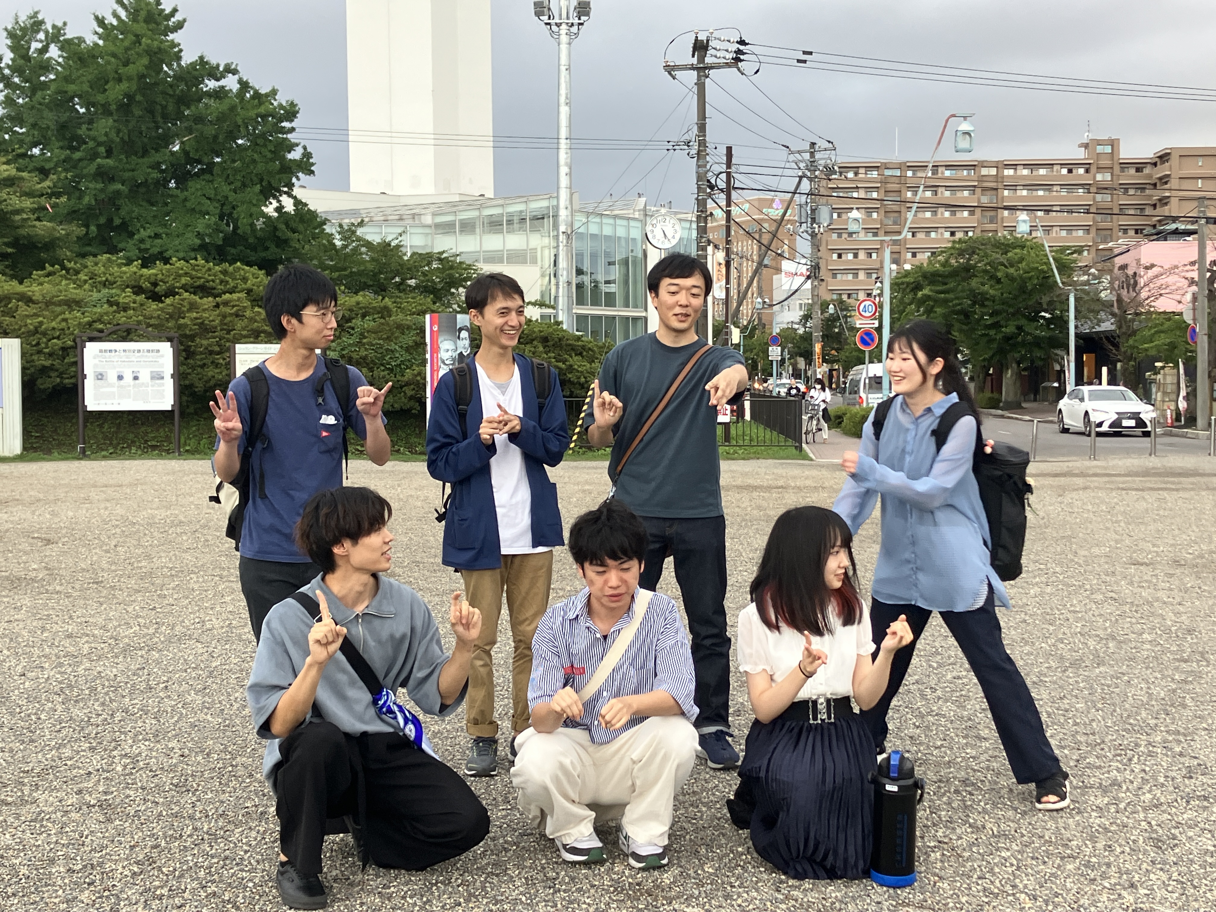 ISARIBI with の活動のはじまりの様子